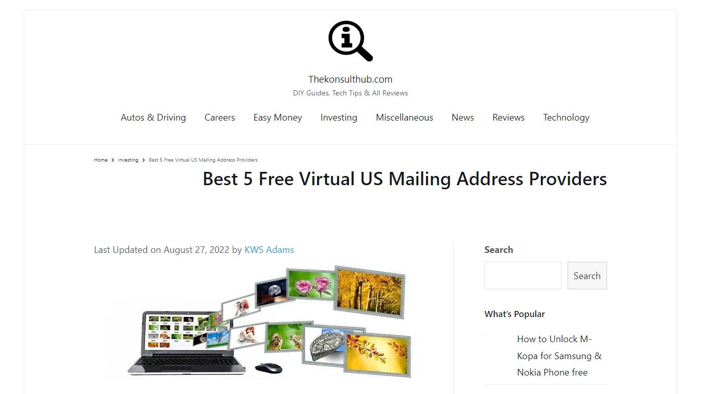 Best 5 Free Virtual US Mailing Address Providers